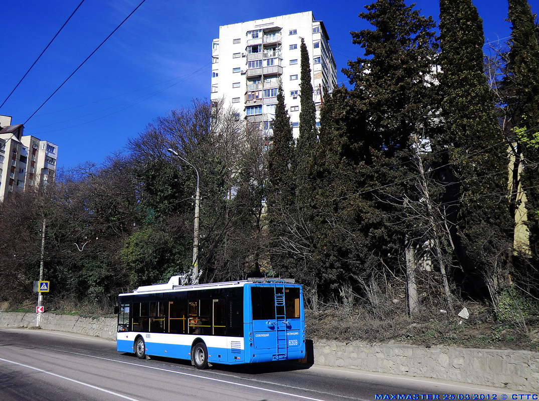 Крымский троллейбус, Богдан Т60111 № 6309
