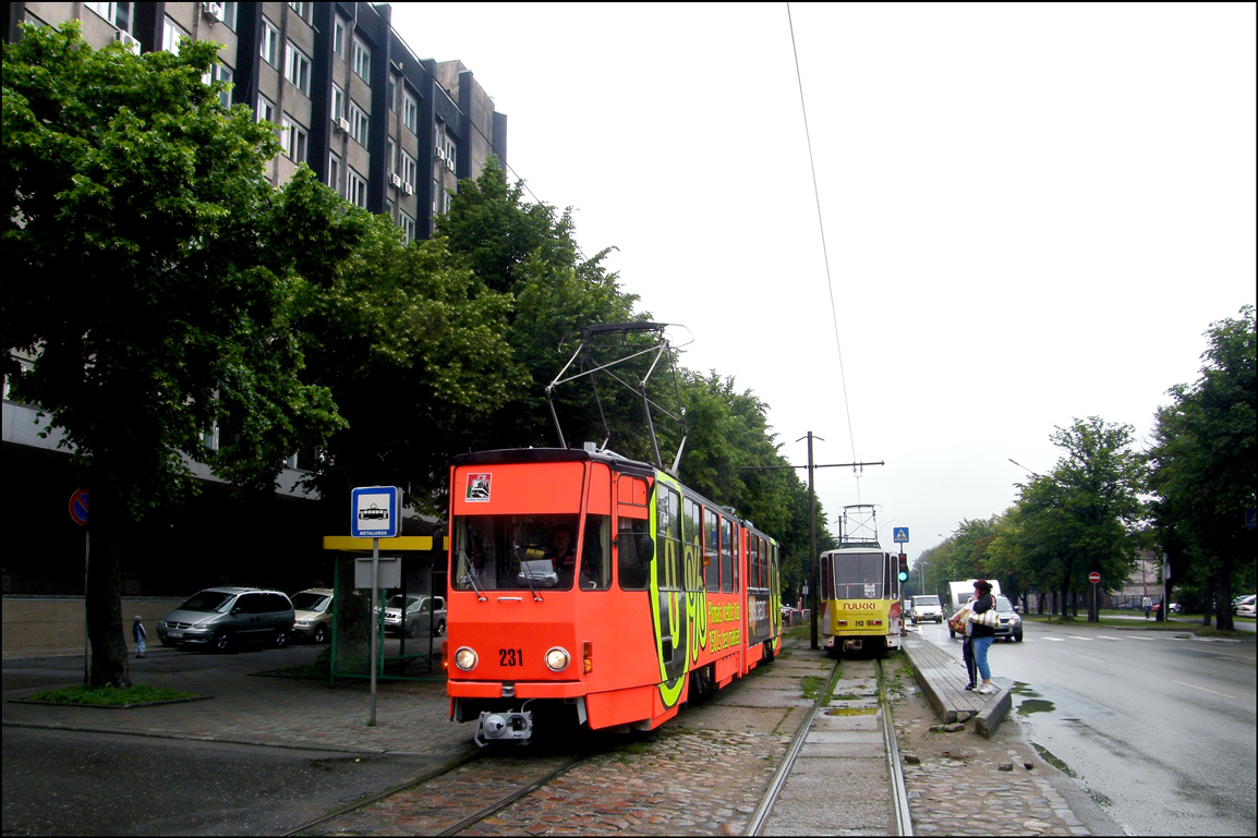 Лиепая, Tatra KT4SU № 231