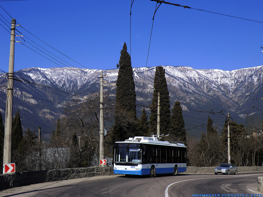 Крымский троллейбус, Богдан Т70115 № 4409