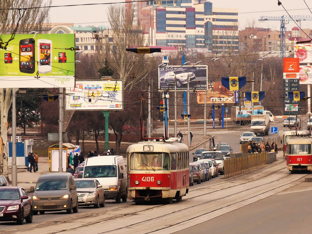 Донецк, Tatra T3SU № 4106