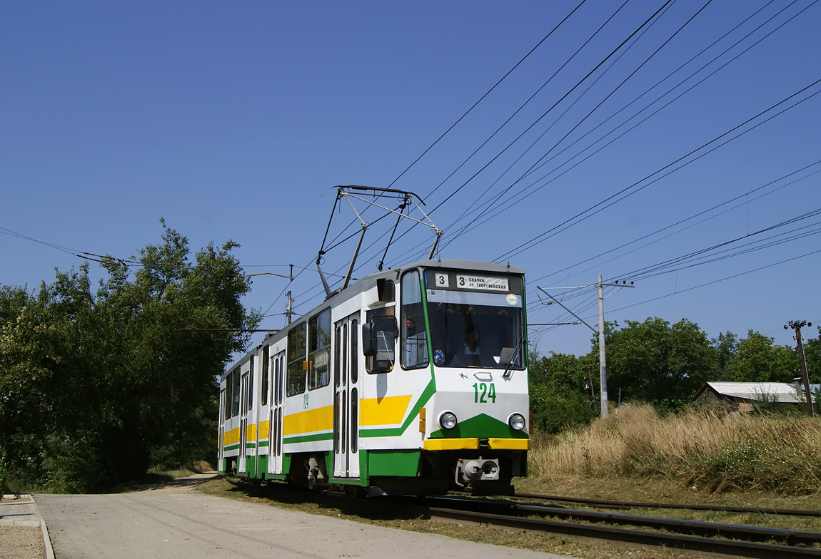 Пятигорск, Tatra KT4SU № 124