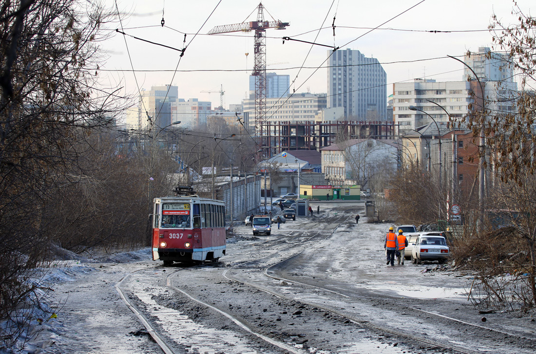 Novosibirsk, 71-605 (KTM-5M3) č. 3037
