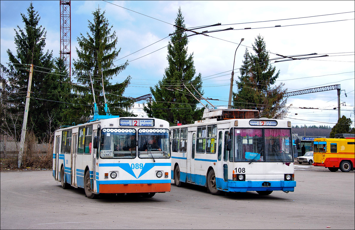 Bila Tserkva, ZiU-682G [G00] # 089; Bila Tserkva, YMZ T2 # 108