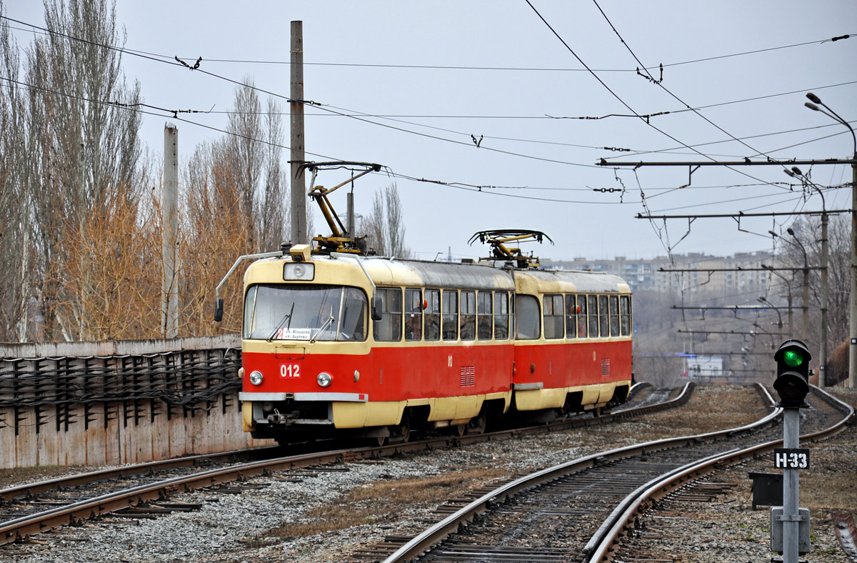 Кривой Рог, Tatra T3R.P № 012