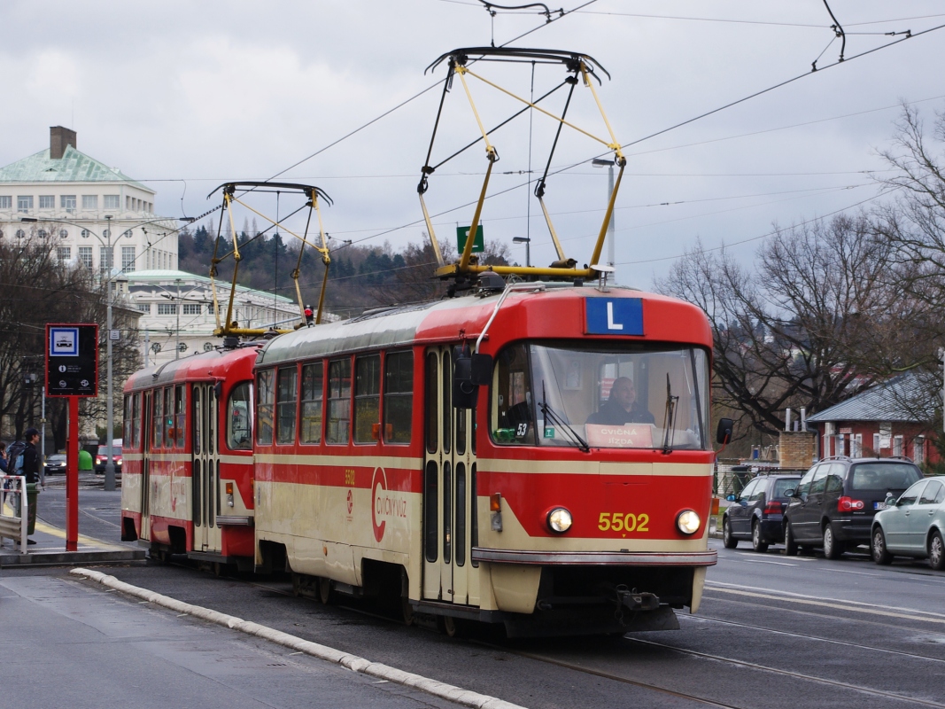 Прага, Tatra T3 № 5502