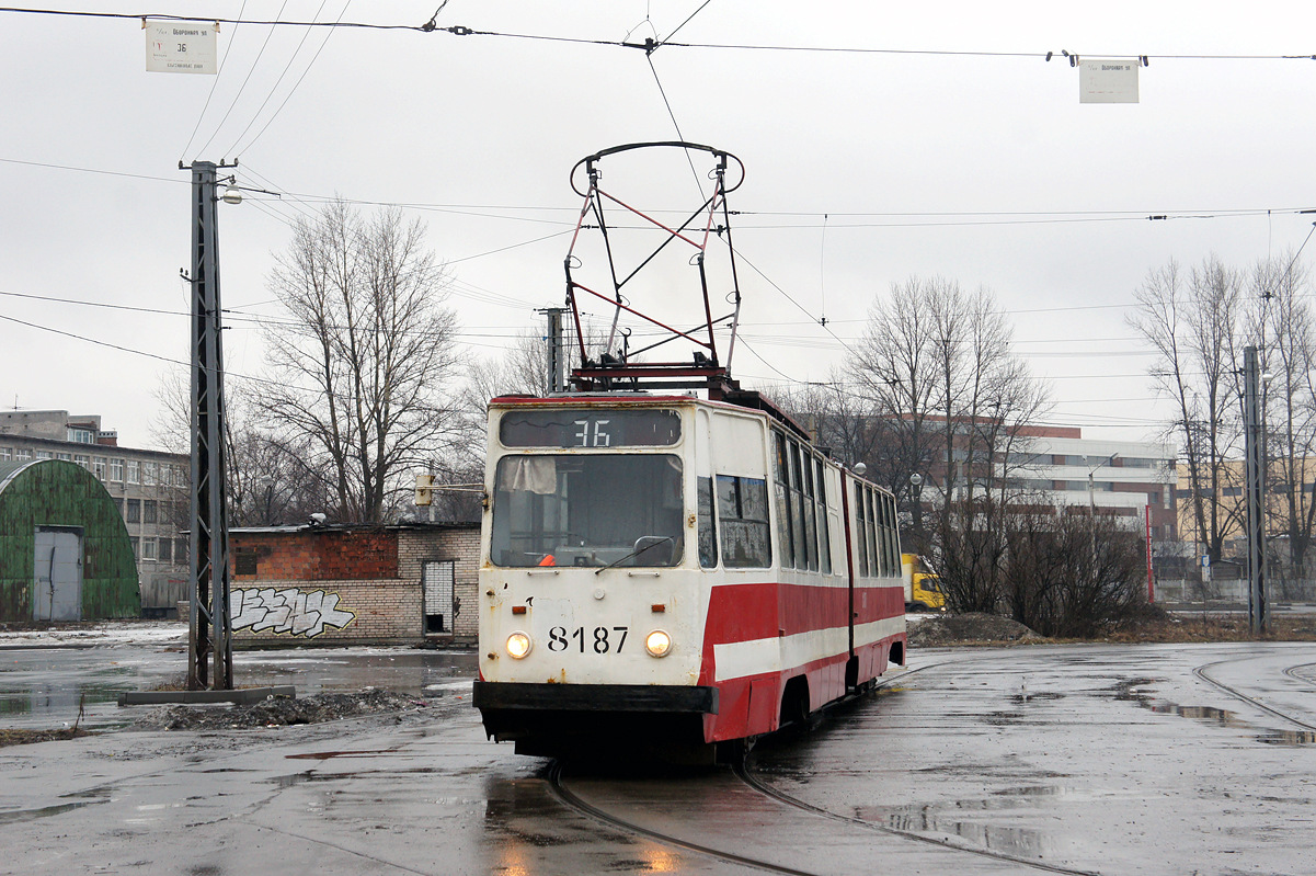 Санкт-Петербург, ЛВС-86К № 8187 Санкт-Петербург, ЛВС-86К № 8187