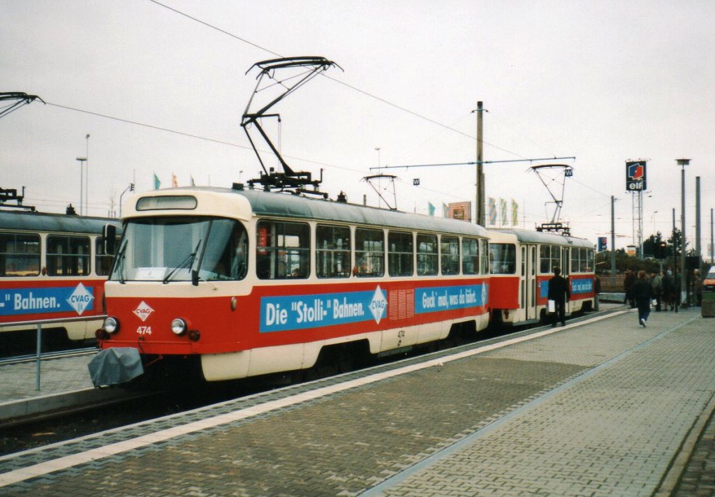 Хемниц, Tatra T3D № 474