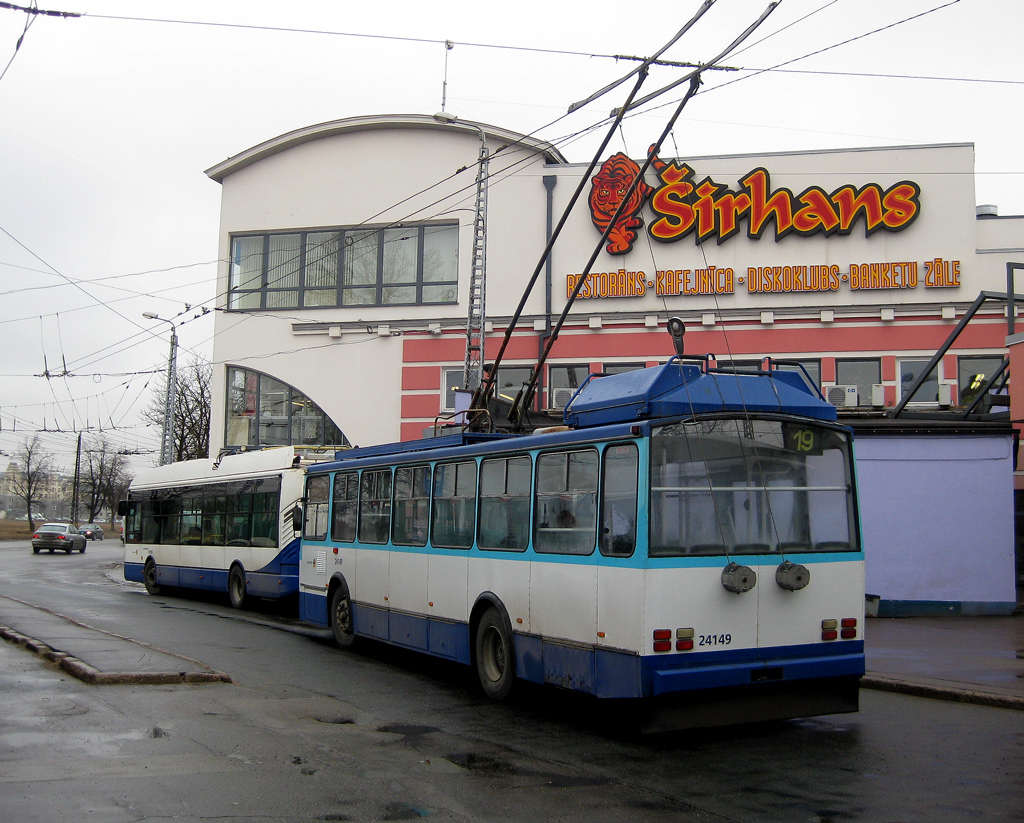 Рига, Škoda 14Tr18/6M № 24149