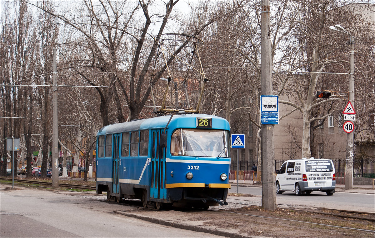 Odesa, Tatra T3R.P Nr. 3312