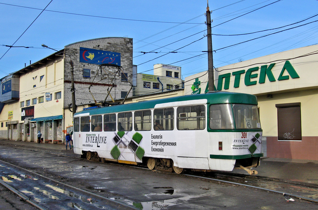 Харьков, Tatra T3SU № 301