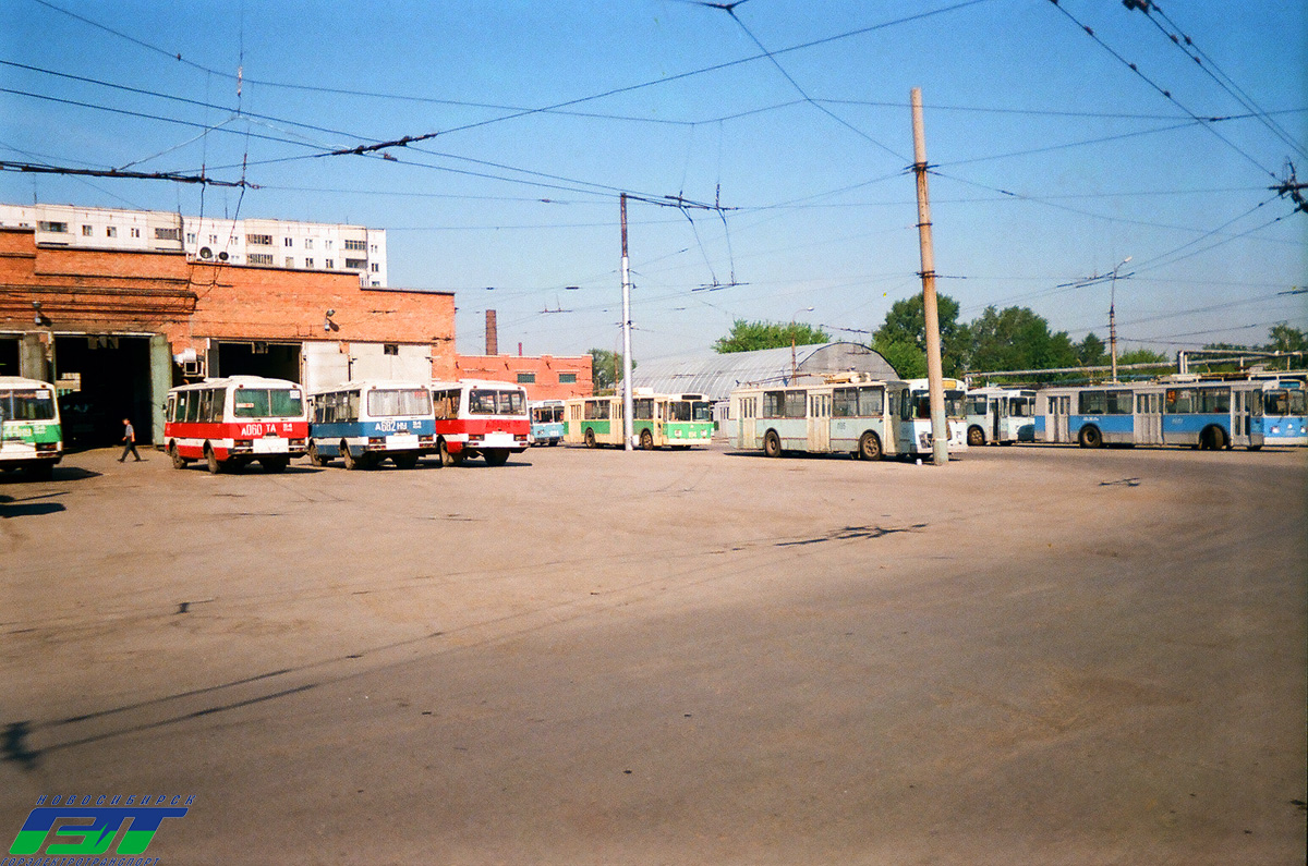 Novosibirsk — Tram and trolleybus depots