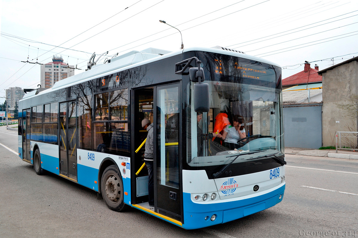 Troleibuzul din Crimeea, Bogdan T70115 Nr. 8409