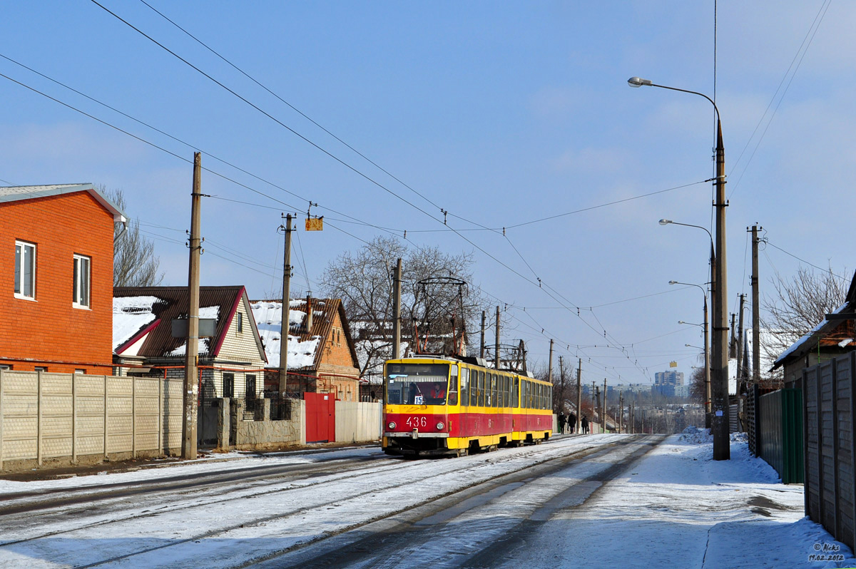 Запорожие, Tatra T6B5SU № 436