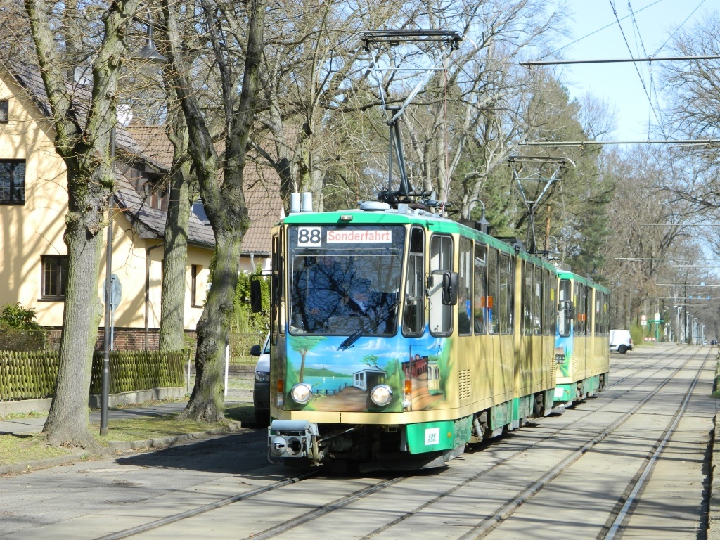 Шёнайхе – Рюдерсдорф, Tatra KT4DM № 22; Шёнайхе – Рюдерсдорф — Последний день работы вагонов Tatra KT4D (01.04.2012)