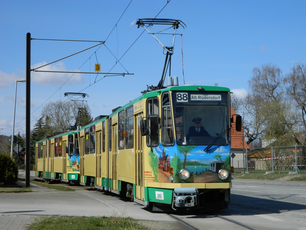 Шёнайхе – Рюдерсдорф, Tatra KT4DM № 22; Шёнайхе – Рюдерсдорф — Последний день работы вагонов Tatra KT4D (01.04.2012)