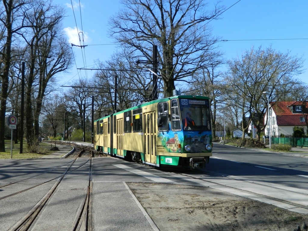 Шёнайхе – Рюдерсдорф, Tatra KT4DM № 21; Шёнайхе – Рюдерсдорф — Последний день работы вагонов Tatra KT4D (01.04.2012)