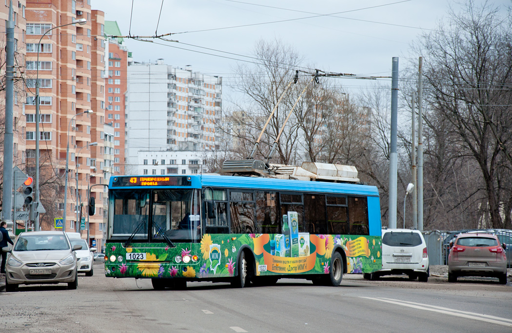 Москва, МТрЗ-52791 «Садовое Кольцо» № 1023