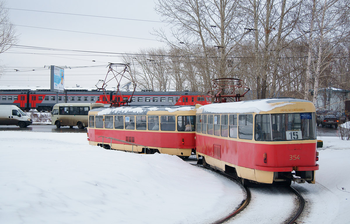 Екатеринбург, Tatra T3SU № 354