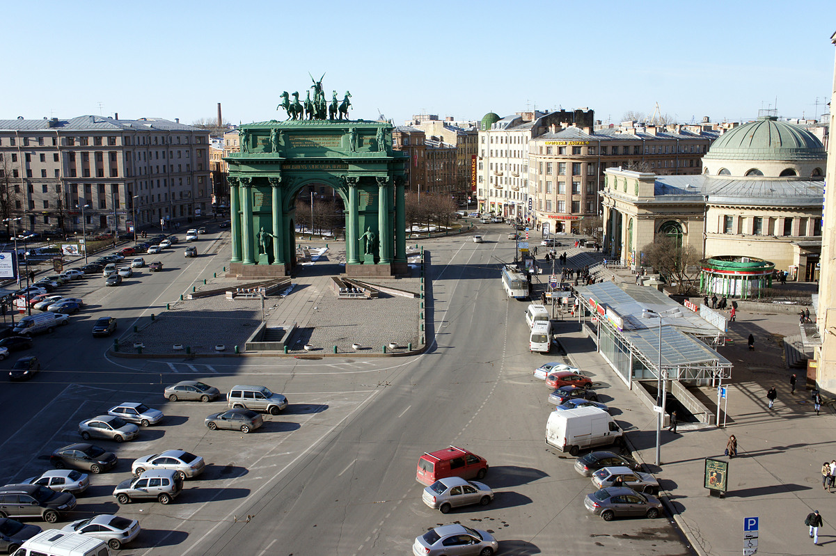 Saint-Petersburg — Trolleybus lines and infrastructure