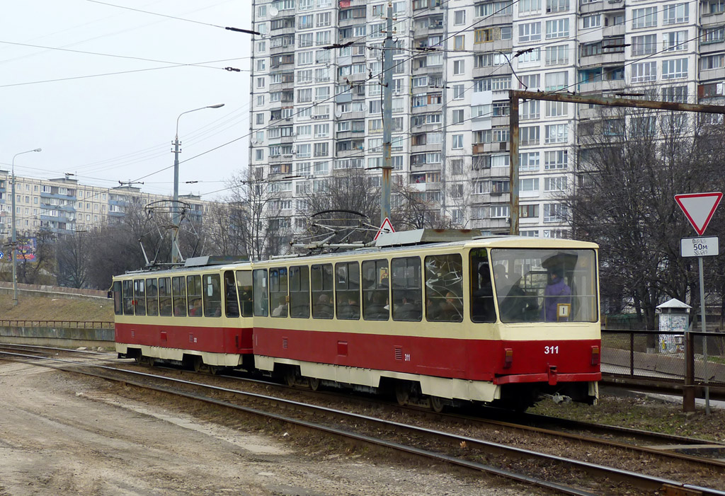 Киев, Tatra T6B5SU № 311