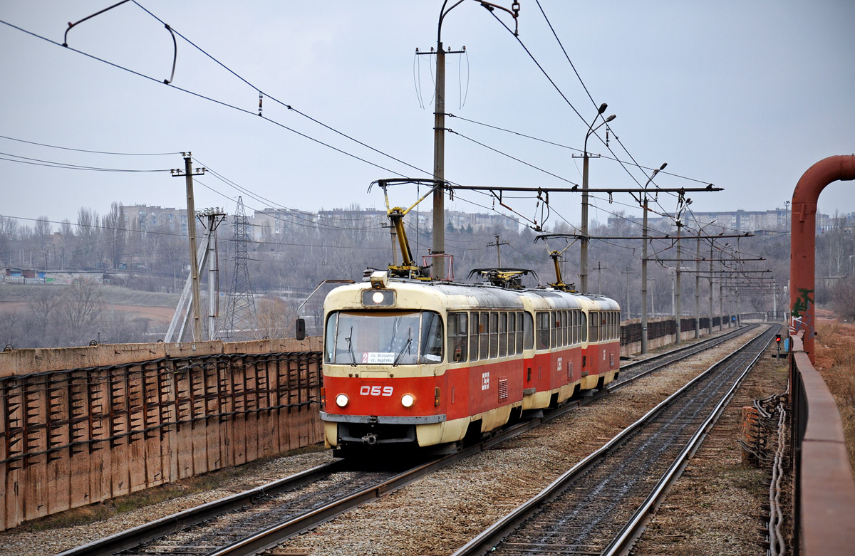Кривой Рог, Tatra T3 № 059