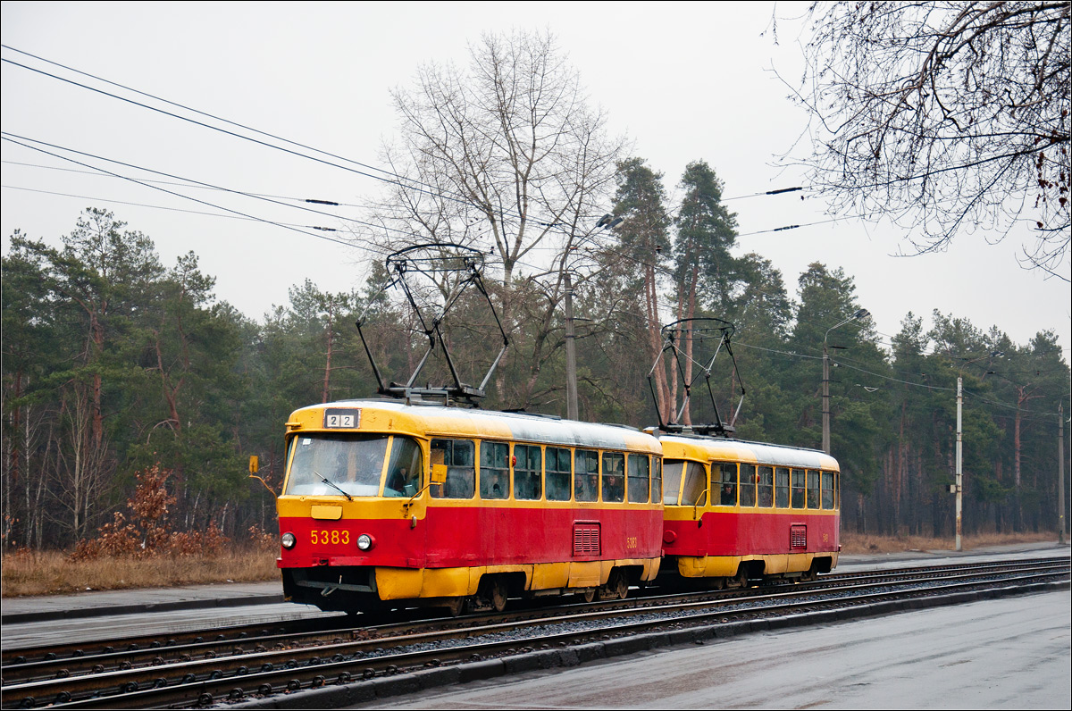 Киев, Tatra T3SU № 5383