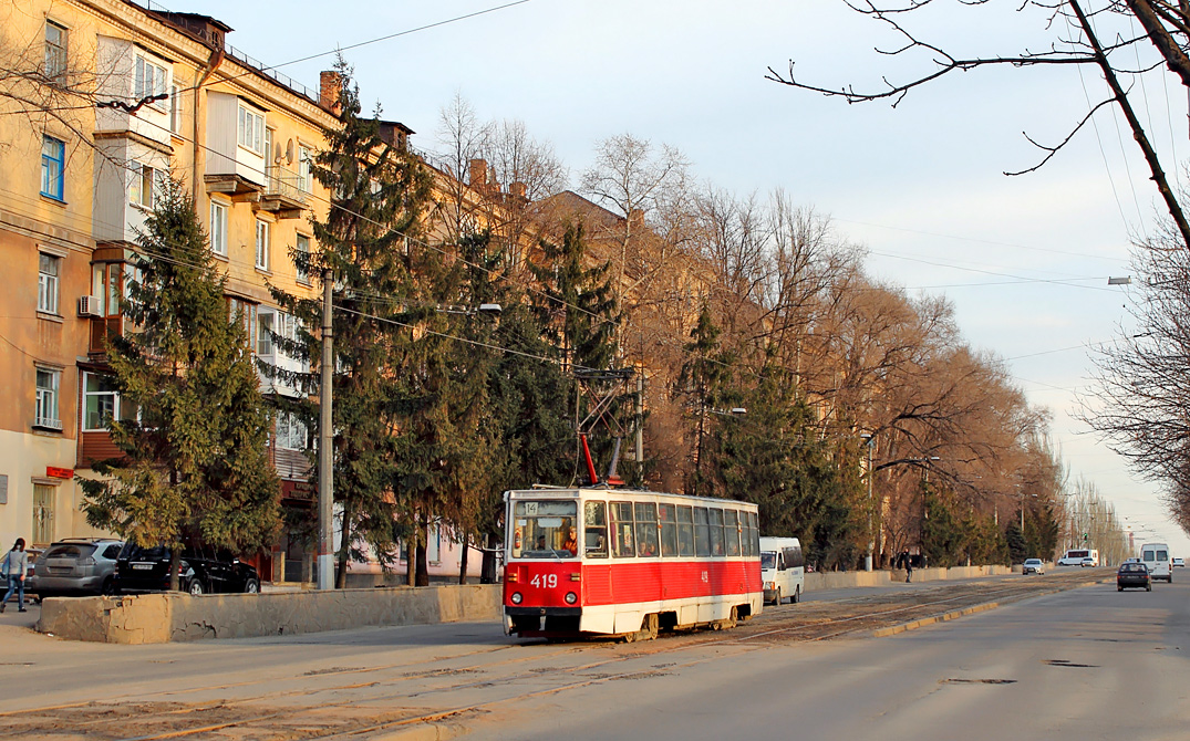 Кривой Рог, 71-605 (КТМ-5М3) № 419