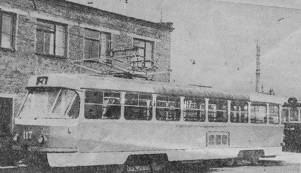 Ижевск, Tatra T3SU (двухдверная) № 117; Ижевск — Старые фотографии