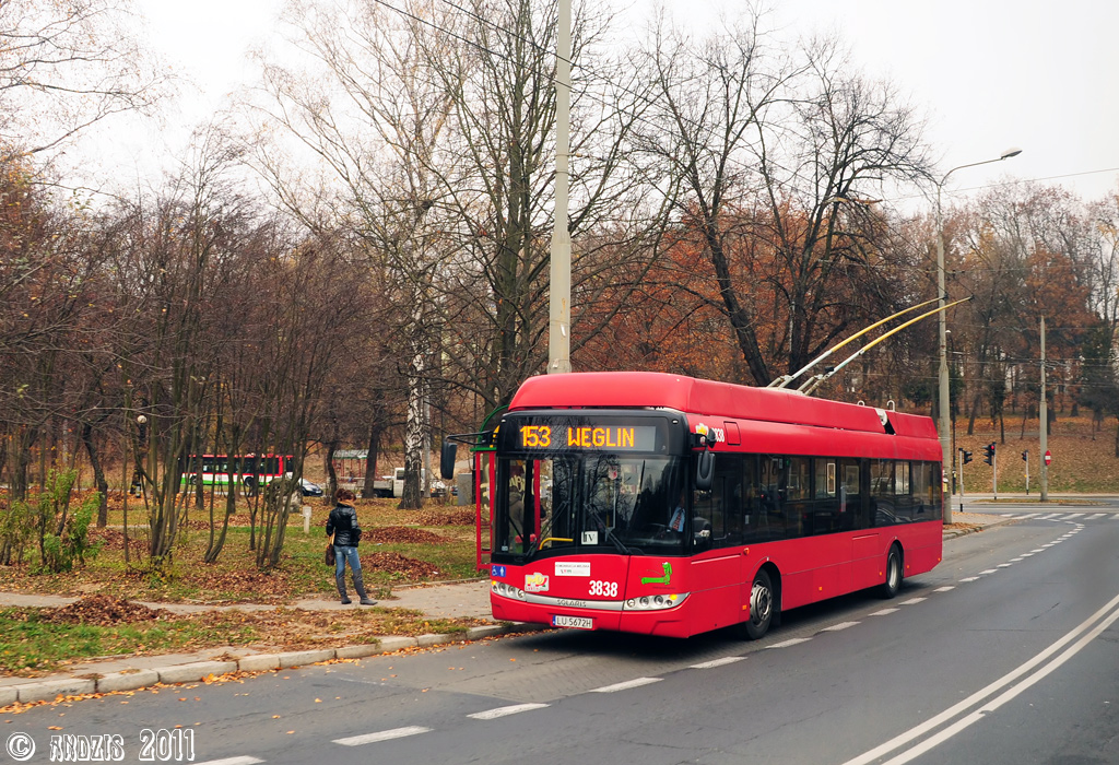 Lublin, Solaris Trollino III 12 AC Nr. 3838
