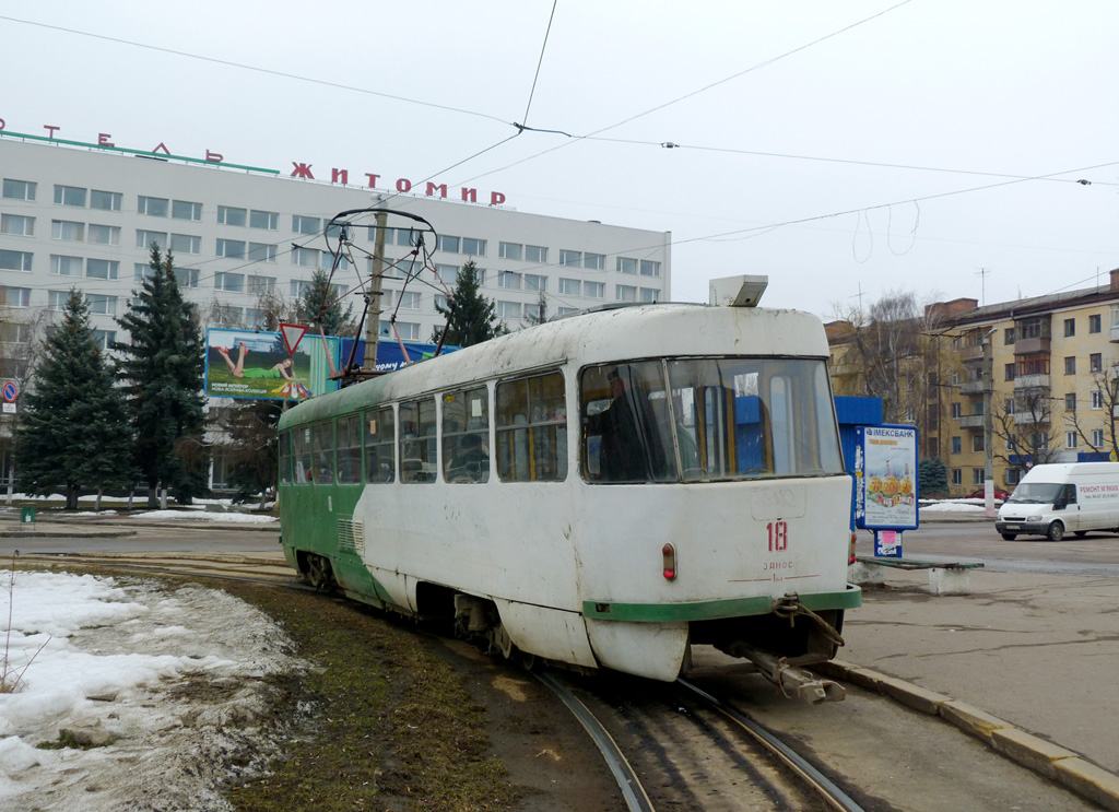 Schytomyr, Tatra T4SU Nr. 18