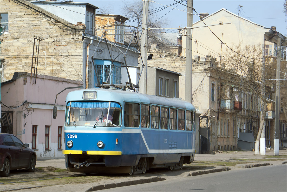 Одесса, Tatra T3R.P № 3299
