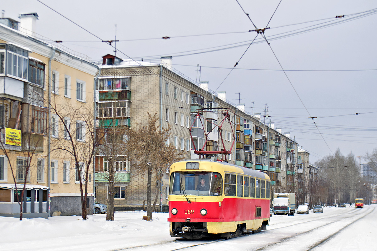 Екатеринбург, Tatra T3SU (двухдверная) № 089