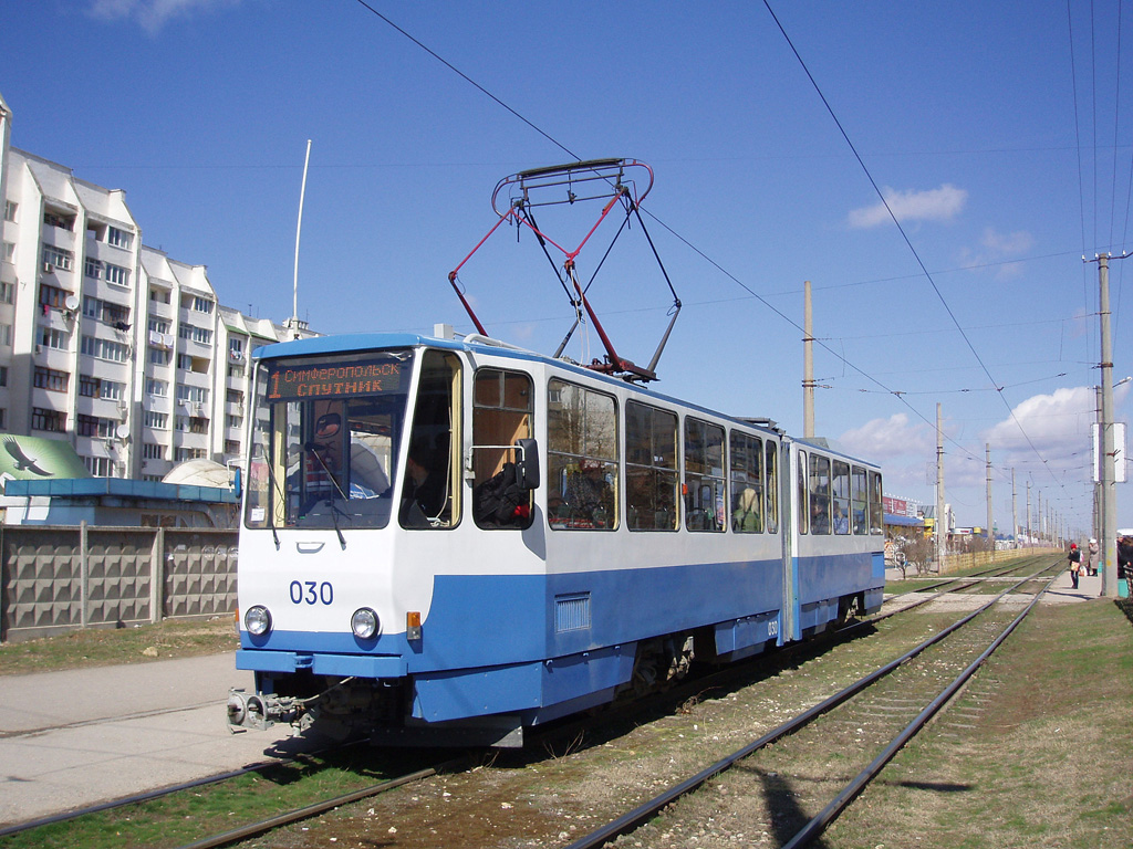 Евпатория, Tatra KT4SU № 030