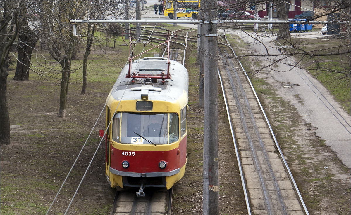 Одесса, Tatra T3SU № 4035