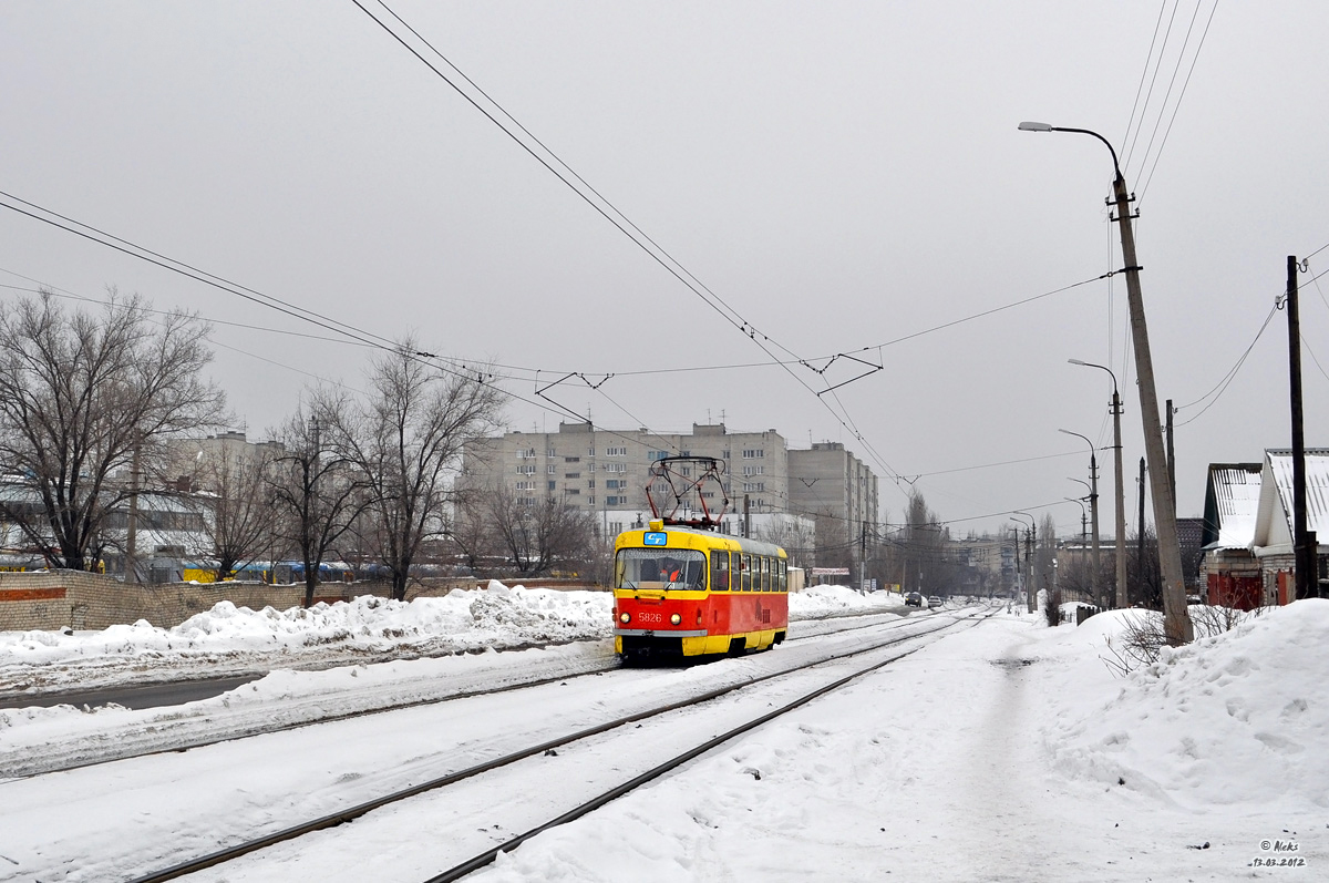 Волгоград, Tatra T3SU № 5826