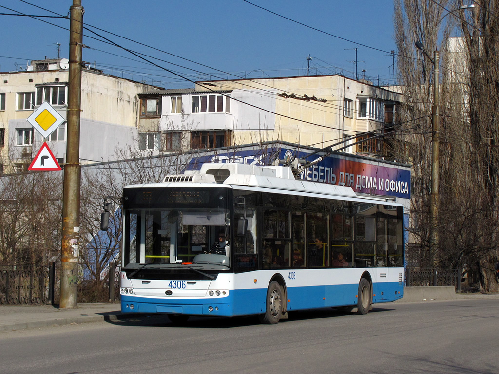 Крымский троллейбус, Богдан Т70110 № 4306