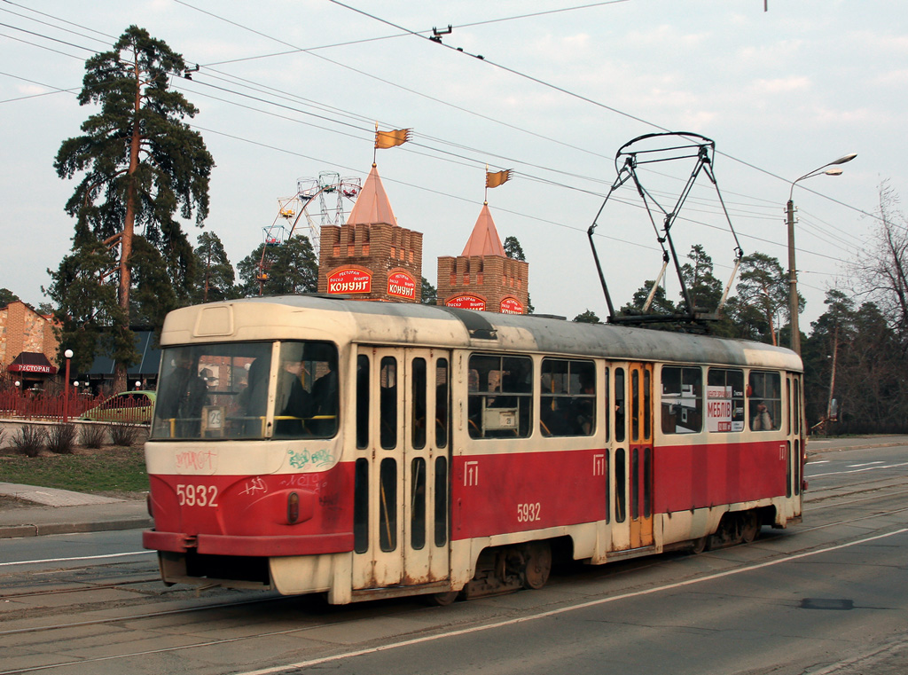 Киев, Tatra T3SU № 5932