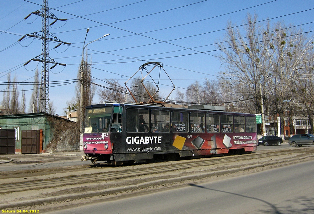 Харьков, Tatra T6B5SU № 4572