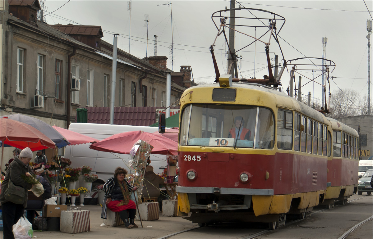 Одесса, Tatra T3SU № 2945 Одесса, Tatra T3SU № 2945
