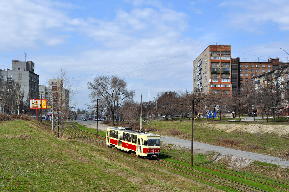 Zaporižžia, Tatra T6B5SU č. 446