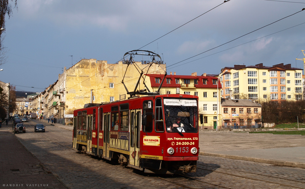 Lvov, Tatra KT4D — 1153