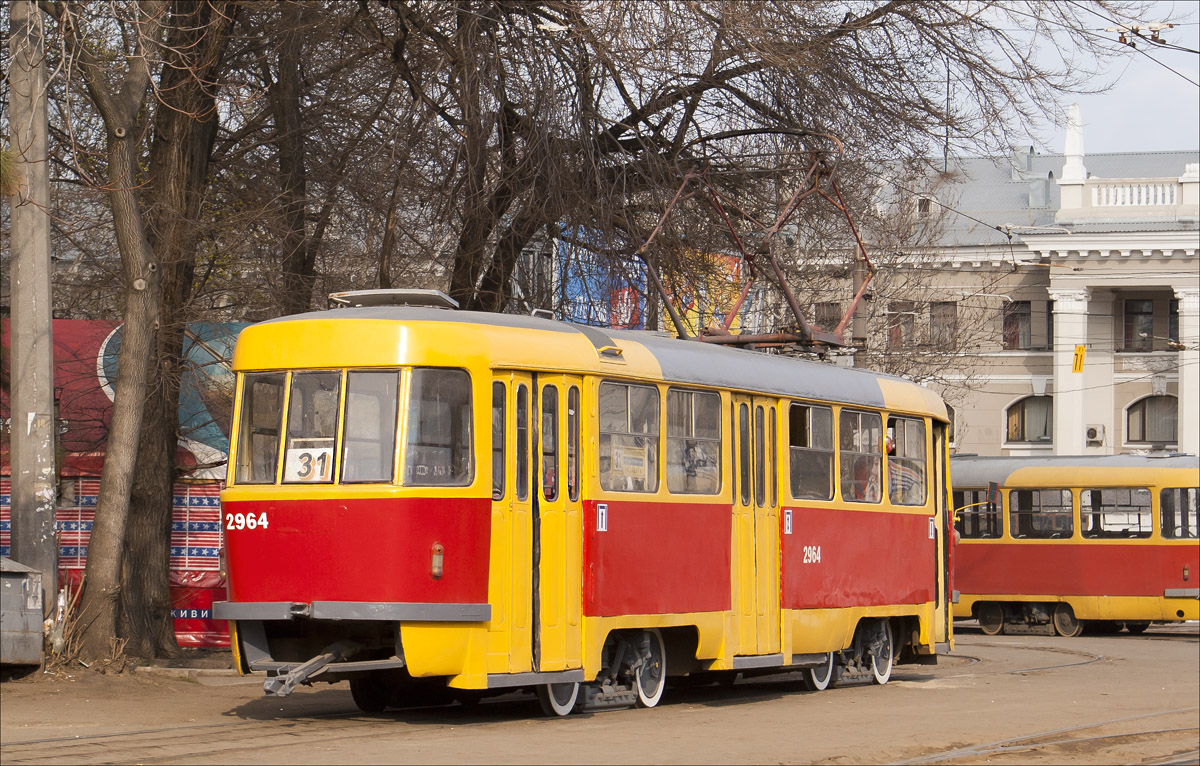 Odessa, Tatra T3SU # 2964