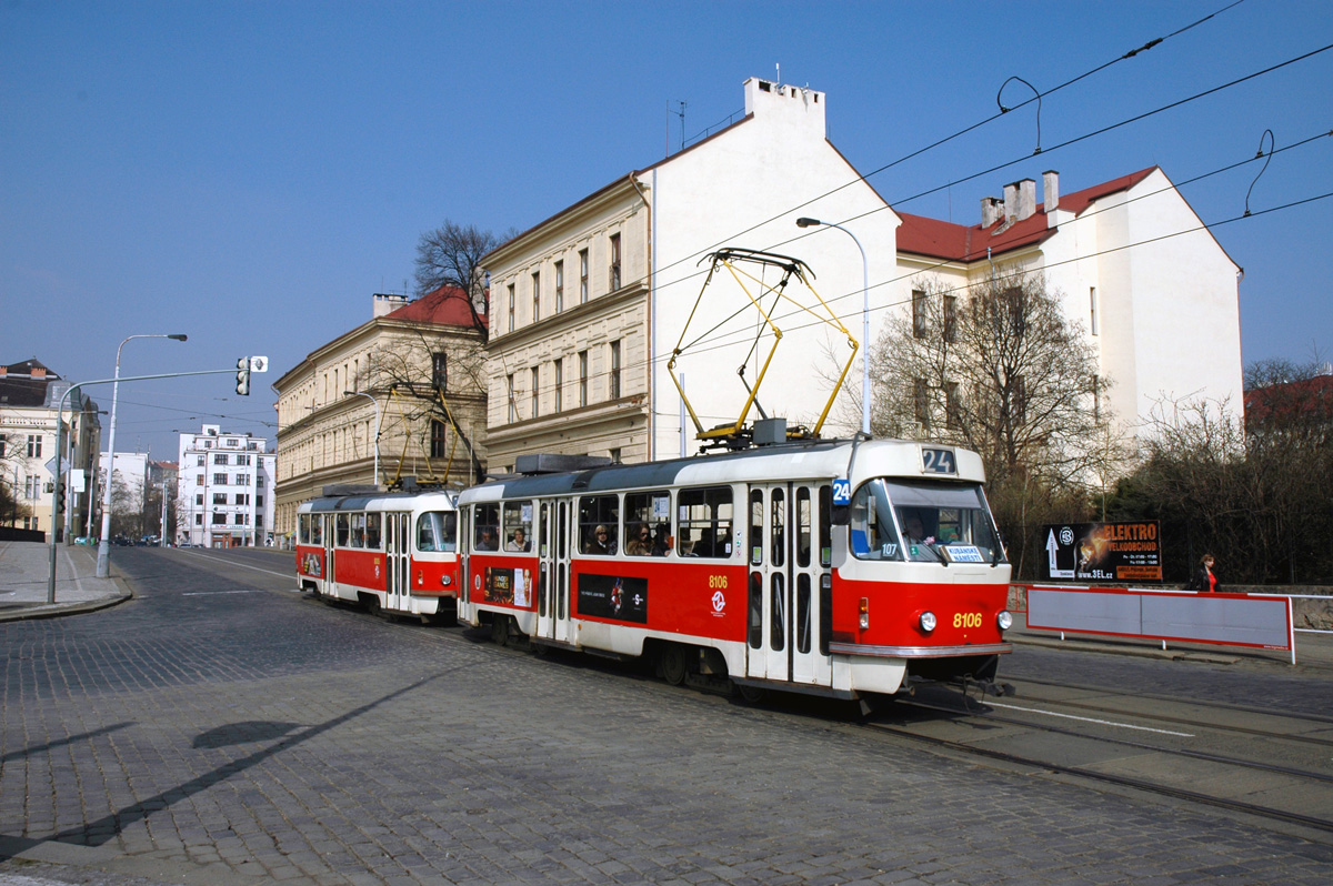 Прага, Tatra T3M № 8106