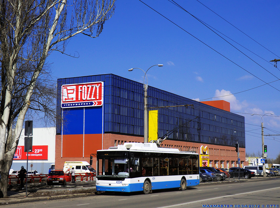 Крымский троллейбус, Богдан Т70110 № 4334