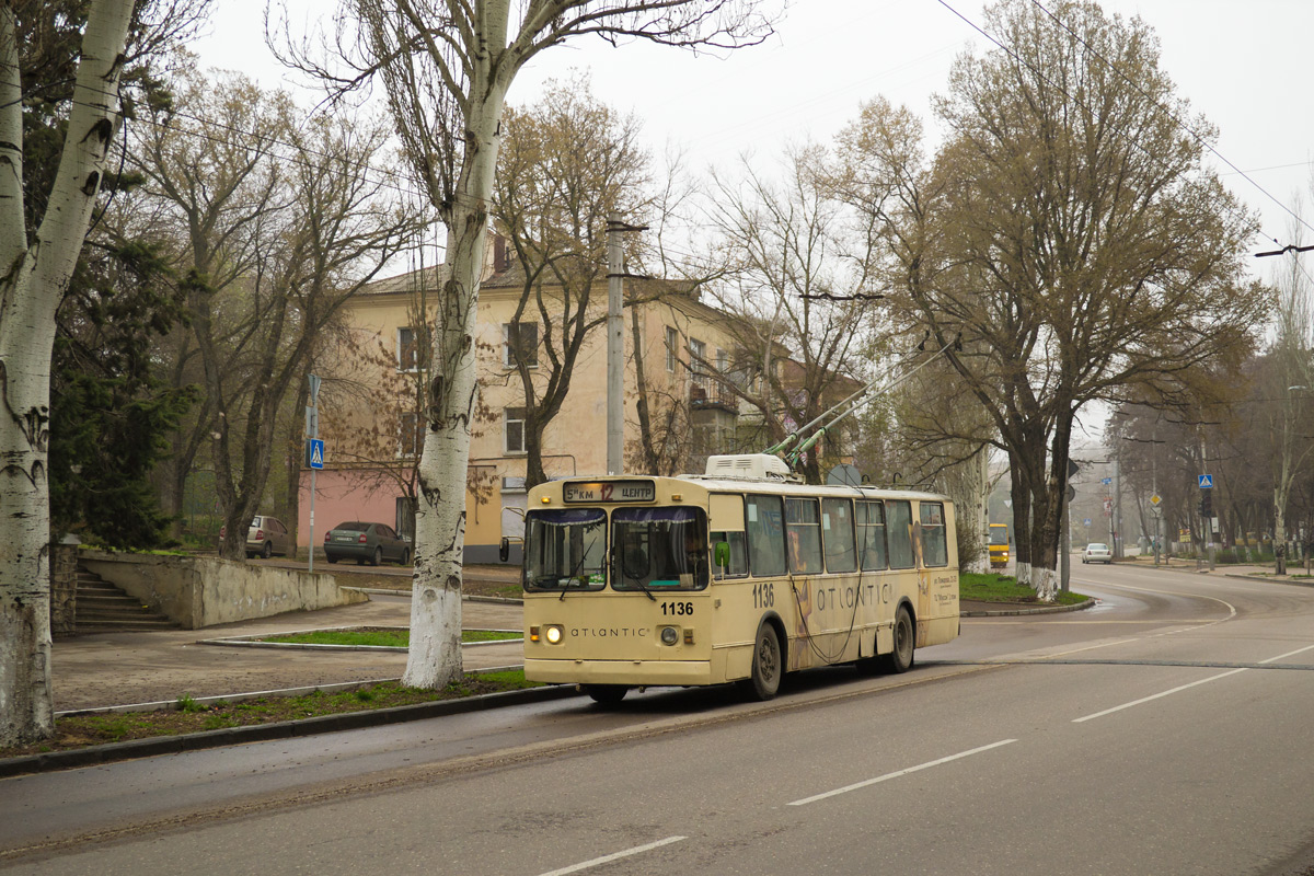 Севастополь, ЗиУ-682В [В00] № 1136