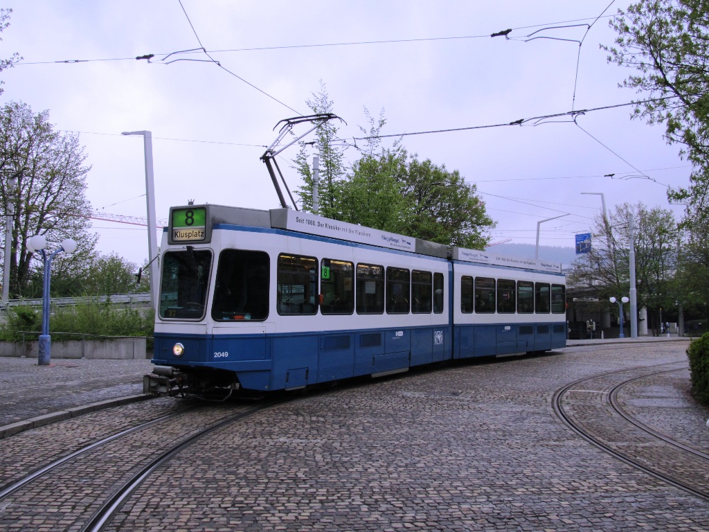 Цюрих, SWP/SIG/BBC Be 4/6 "Tram 2000" № 2049
