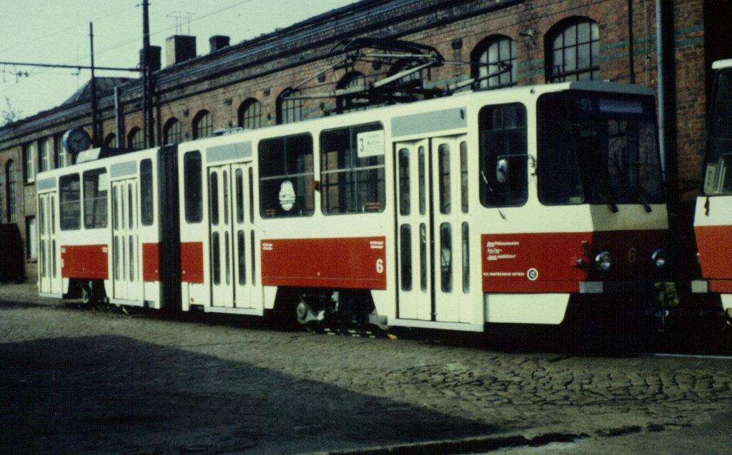 Котбус, Tatra KT4D № 6; Котбус — Старые фотографии