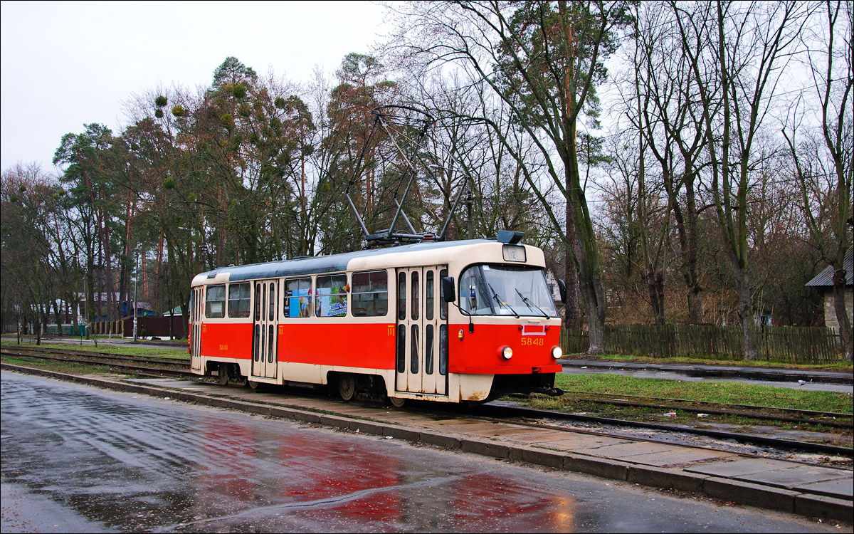 Киев, Tatra T3SU № 5848