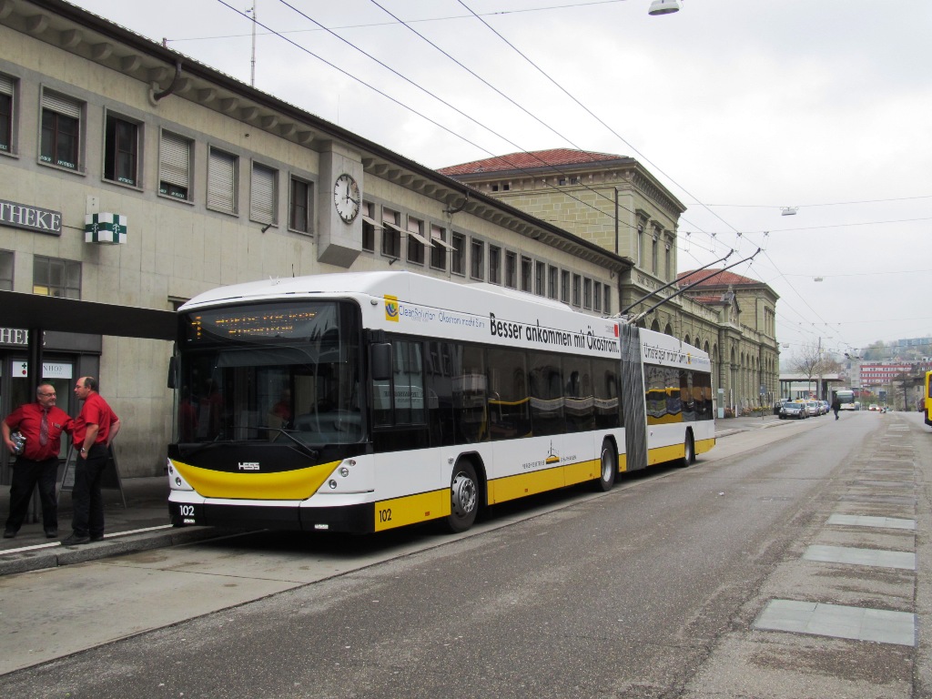Schaffhausen, Hess SwissTrolley 3 (BGT-N2C) — 102