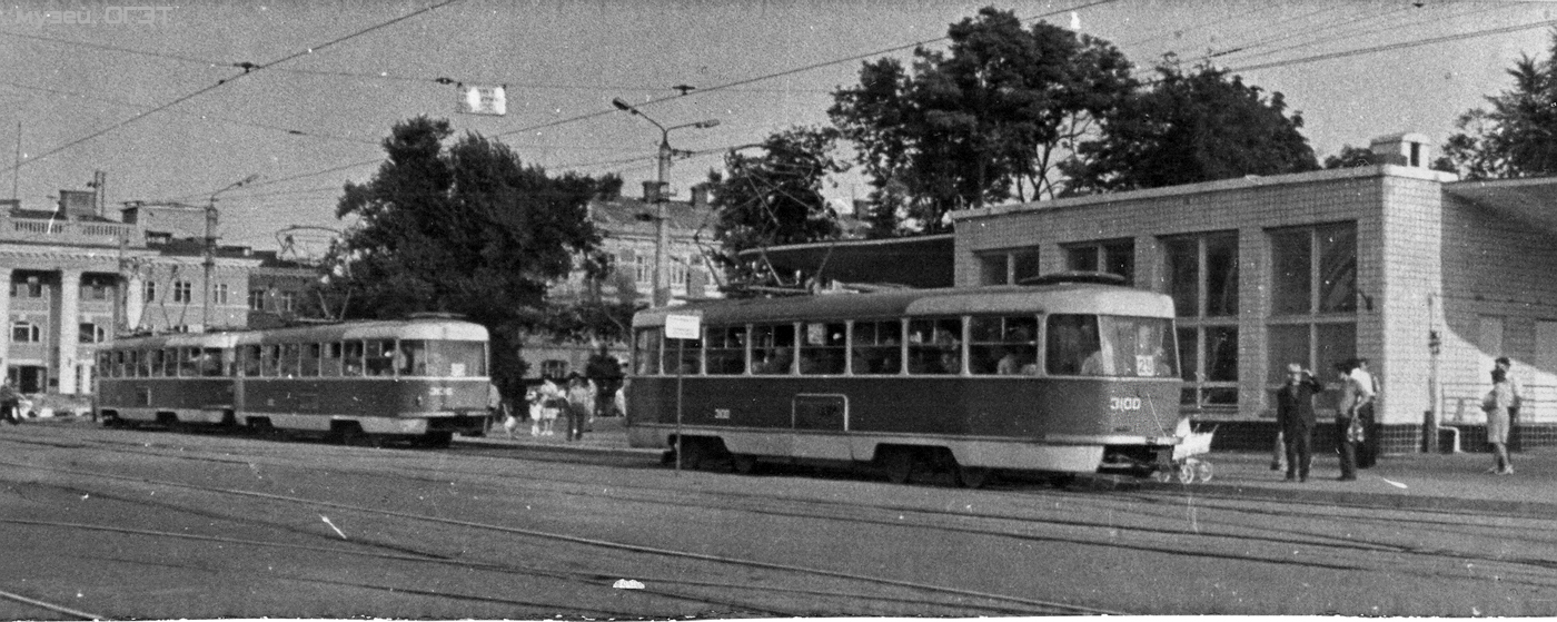 Одесса, Tatra T3SU (двухдверная) № 3136; Одесса, Tatra T3SU (двухдверная) № 3100; Одесса — Конечные станции